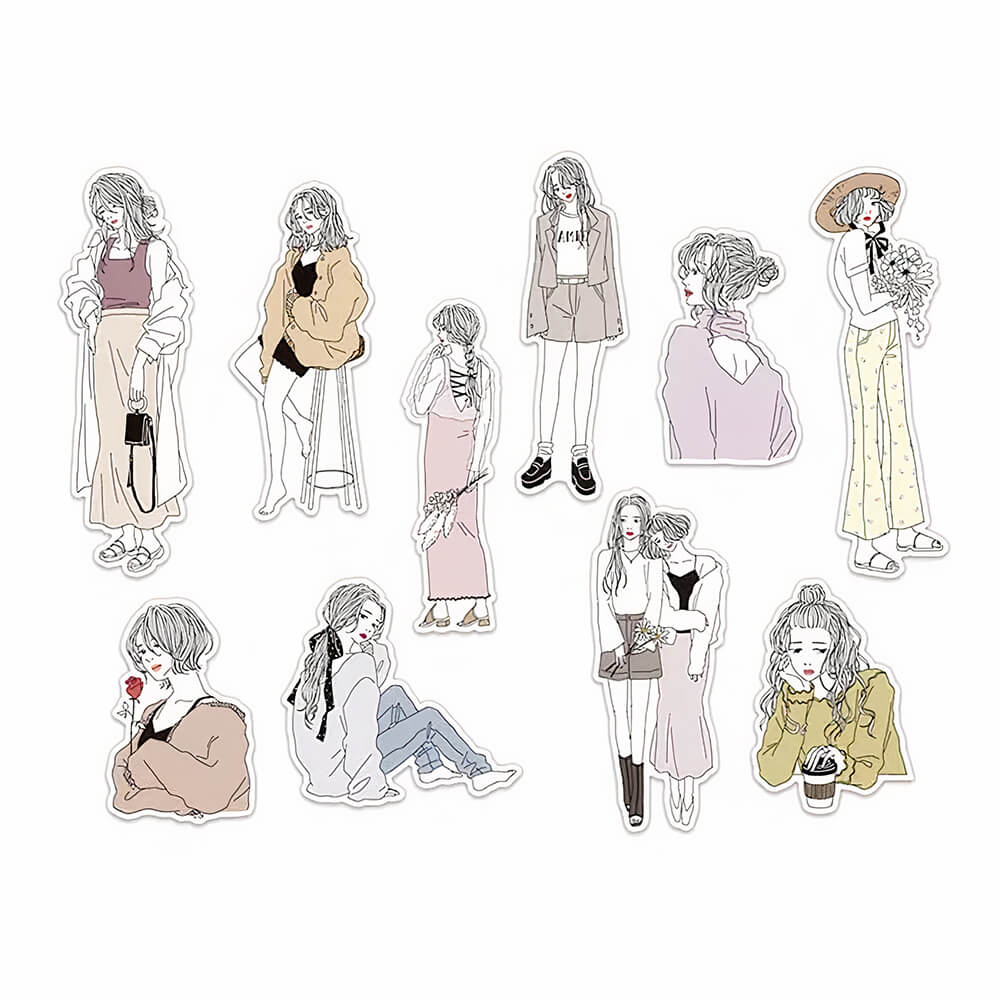 samolepky mind wave - ennui girl 2